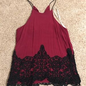 Maroon Top